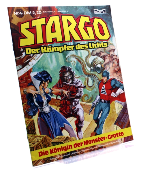 STARGO - Der Kämpfer des Lichts Comic Magazin Nr. 4: Der König der Monster-Grotte